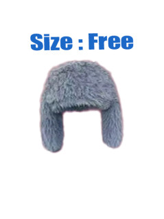 Ｌｏｐ－ｅａｒファーキャップ　Ｄ