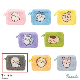 吉伊卡哇 蓬鬆迷你收納包 F