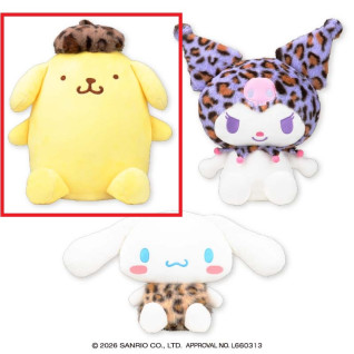 サンリオキャラクターズ　ヒョウ柄ドールＢＩＧタイプ２　Ｂ