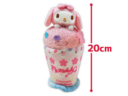 マイメロディ　桜パフェぬいぐるみ