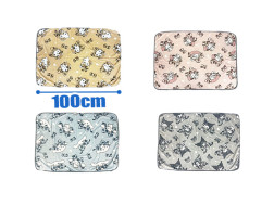 サンリオ　フランネルひざかけ　７０×１００