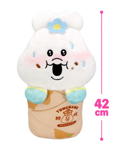 んぽちゃむ　ＹＵＭＣＨＡＭＵ　春巻きとらわれＢＩＧぬいぐるみ