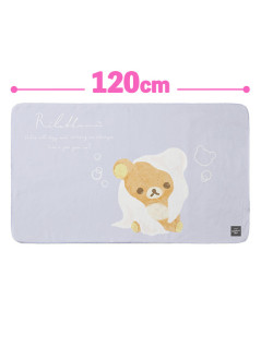 Rilakkuma - Rilakkuma Style Patch-Style Tag Fluffy Blanket B