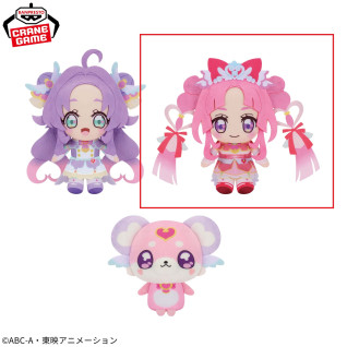 名探偵プリキュア！　コロっとまんまる　プリフェイスぬいぐるみｖｏｌ．１　Ｂ