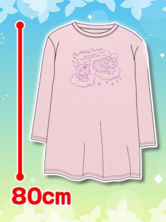 サンリオキャラクターズ　ロングＴシャツ　Ａ．ピンク