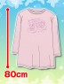 サンリオキャラクターズ　ロングＴシャツ　Ａ．ピンク