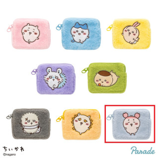 吉伊卡哇 蓬鬆迷你收納包 H