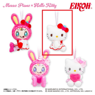 メゾピアノ×ハローキティ　マスコット　Ａ