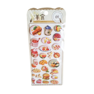 洋食ぷくぷくキャンディーシール　Ａ