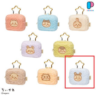 ちいかわ　カラビナつきもこもこポーチ　Ｈ