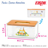 Ｐｏｎｔａ×サンリオキャラクターズ　クリアティッシュケース