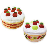 フルーツホールケーキ　ぬいぐるみ