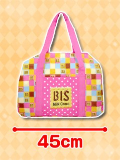 チロルチョコ　ＢＩＧボストンバッグ　Ｂ．BIS