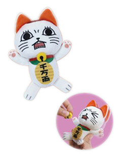 TV動畫『膽大黨』玩偶 高速婆婆(招財貓) A