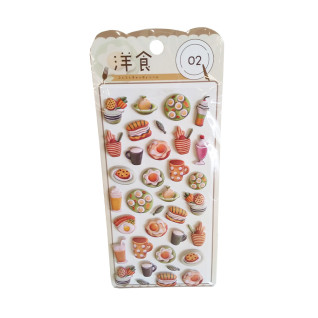 洋食ぷくぷくキャンディーシール　Ｂ