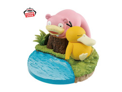 ポケットモンスター　くつろぎタイム　コダック＆ヤドンフィギュア