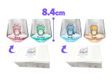 かいじゅうせかいせいふく　カラーボトムグラス　２Ｐセット