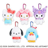 Sanrio Characters - Gingham Clasp Pouch