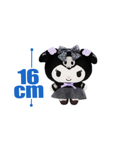 サンリオキャラクターズ　ダークブラックぬいぐるみ②　Ａ