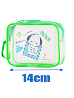 サンリオキャラクターズ　かわいい文房具たちクリアポーチ　Ｆ