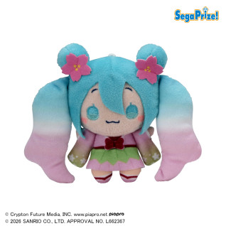 初音ミク×シナモロール　マスコット　桜Ｖｅｒ．　Ａ