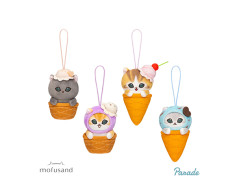 ｍｏｆｕｓａｎｄ　アイスにゃんマスコット