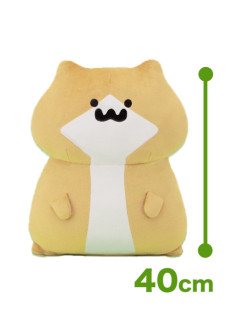 お文具といっしょ　もちもちぬいぐるみＸＬ　プレミアム　子猫さん