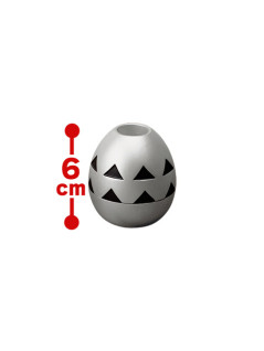 モンスターハンターワイルズ　金属製ペンスタンド　金の卵＆銀の卵　Ｂ