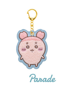 吉伊卡哇 毛茸茸相良刺繡鑰匙圈 H