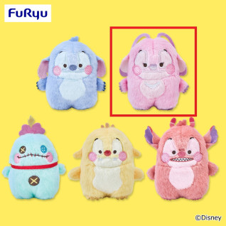 ディズニー　スティッチ　ならべてどーみぃふれんず　マスコット！　Ｂ
