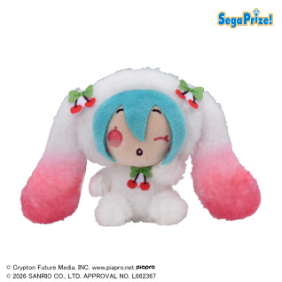 初音ミク×シナモロール　マスコット　桜Ｖｅｒ．　Ｂ