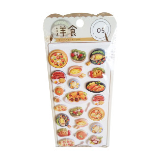 洋食ぷくぷくキャンディーシール　Ｅ