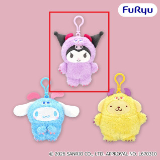 サンリオキャラクターズ　くりっぴぃ　ぬいぐるみ～もじゃもじゃモンスター～　Ｂ