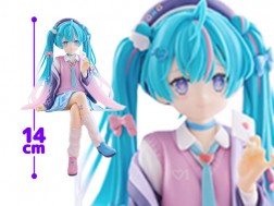 初音ミク　ぬーどるストッパーフィギュアー恋するブレザー　ネイビーｖｅｒ．ー