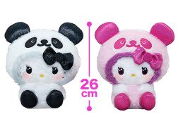 パンダ　ハローキティ　ＧＩＲＡＧＩＲＡ♡ＢＩＧぬいぐるみ