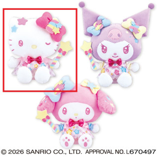 サンリオキャラクターズ　マシュマロミルキーウェイドールＢＩＧタイプ１　Ａ