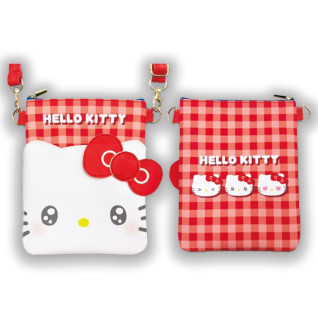 キティ立体ショルダーポシェット　フェイス　Ａ