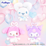 サンリオキャラクターズ　ぷんわりハートフルバルーンＢＩＧぬいぐるみ