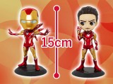 Q posket 迷你手辦 漫威 -鋼鐵人- Battle Ver.（鋼鐵人 A，鋼鐵人 B）