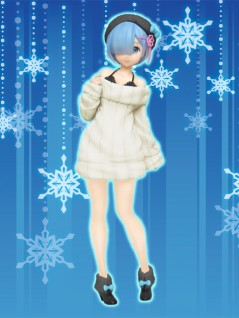 ｒｅ ゼロから始める異世界生活 プレシャスフィギュア レム ニットワンピースｖｅｒ ｒｅｎｅｗａｌ を投入いたしました オンライン クレーンゲーム トレバ