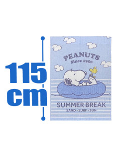 Snoopy - Junior Soft Blanket Towel D