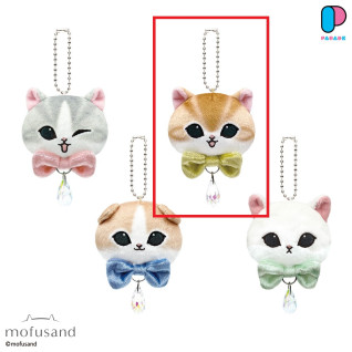 ｍｏｆｕｓａｎｄ　ビジューつきおかおマスコット　Ｂ