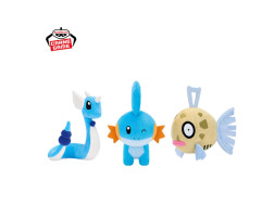 ポケットモンスター　ぬいぐるみ～ハクリュー・ミズゴロウ・ヒンバス～