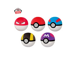 ポケットモンスター　めちゃもふぐっとぬいぐるみ～ビリリダマ・モンスターボール・スーパーボール・ハイパーボール・マスターボール～