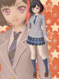 バンドリ ガールズバンドパーティ プレミアムフィギュア 美竹蘭 ｓｃｈｏｏｌ ｄａｙｓ を投入いたしました Claw Machine Game Toreba