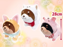 忠犬もちしばお友達なりきりｂｉｇぬいぐるみ オンラインクレーンゲーム トレバ