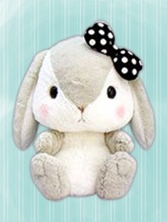 ぽてうさろっぴーモノトーンｂｉｇ を投入いたしました Claw Machine Game Toreba