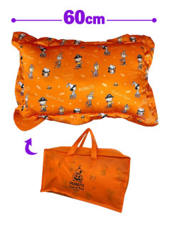 Ｈａｌｌｏｗｅｅｎ　スヌーピー　サテンピロー　Ａ