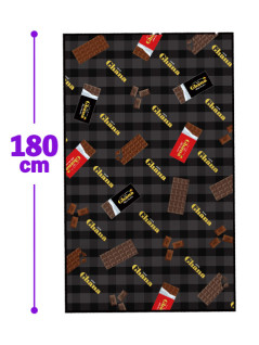 Ghana巧克力 超大毯子 B