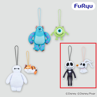 ディズニー＆ピクサーキャラクター　ぺたっとペアマスコット　Ｃ